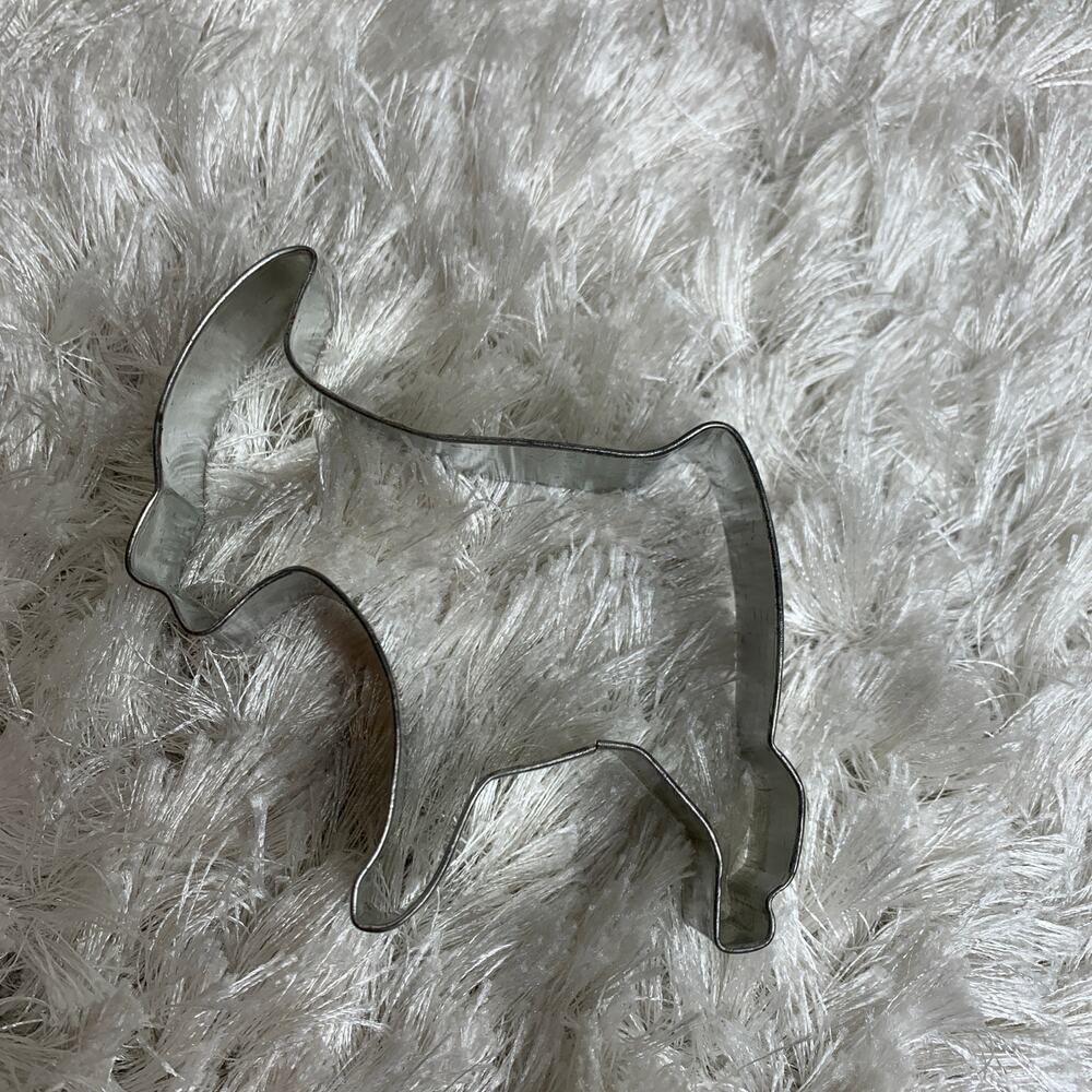 Goat Cookie Cutter Metal 3.5 x 4"